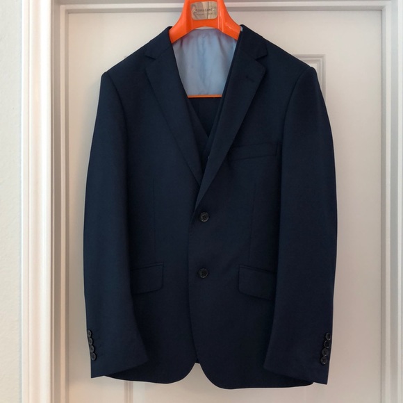 Navy Blue Suit - Picture 1 of 5